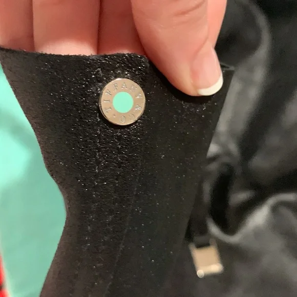 Tiffany & Co reversible suede Bag